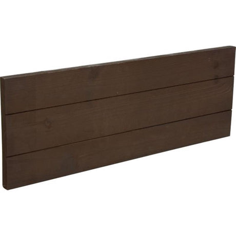 HILLMAN Brown Wood Rustic Address Plate