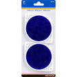 REFLECTORS BLUE 3" 2PK