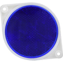 HILLMAN 3 in. Round Blue Reflectors 2 pk