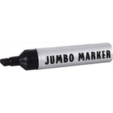 HILLMAN Black Chisel Tip Jumbo Marker 1 pk