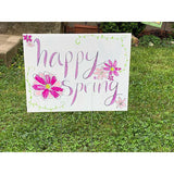 Hillman White Blank Sign 20 in. H X 24 in. W