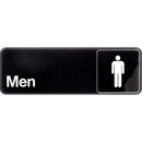RESTROOM SIGN MEN 3"X9"