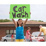 Hillman English Green Blank Sign 15 in. H X 19 in. W