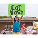 Hillman English Green Blank Sign 15 in. H X 19 in. W