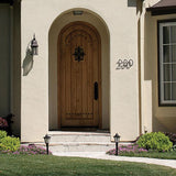 HILLMAN Distinctions 5 in. Silver Metal Screw-On Number 9 1 pc