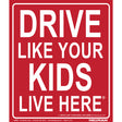 DRVESAFE KID SIGN 19X24"