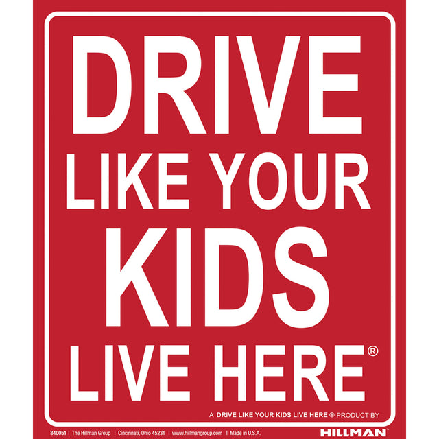 DRVESAFE KID SIGN 19X24"