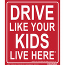 DRVESAFE KID SIGN 19X24"