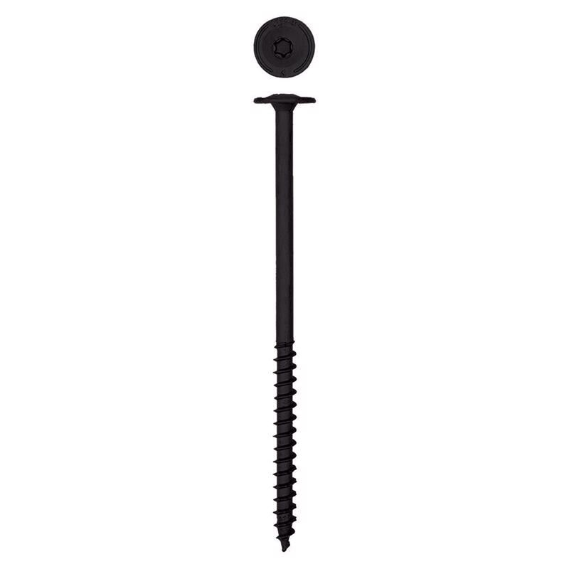 SPAX PowerLag 1/4 in. in. X 5 in. L T-30 Washer Head Structural Screws 12 pk