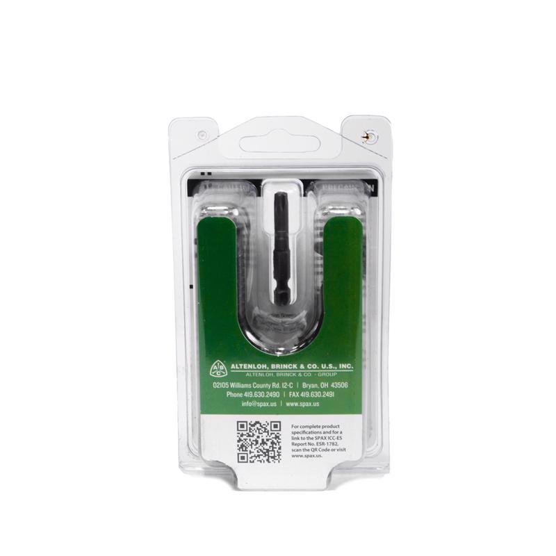 SPAX PowerLag 1/4 in. in. X 4 in. L T-30 Washer Head Structural Screws 12 pk