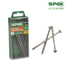 SPAX No. 14 in. X 4-3/4 in. L Gray Star Flat Head Deck Screws 8 pk