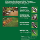 SPAX No. 14 in. X 4-3/4 in. L Gray Star Flat Head Deck Screws 8 pk