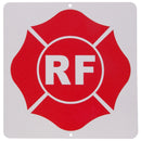 SIGN ROOF TRUSS RF 9X9"