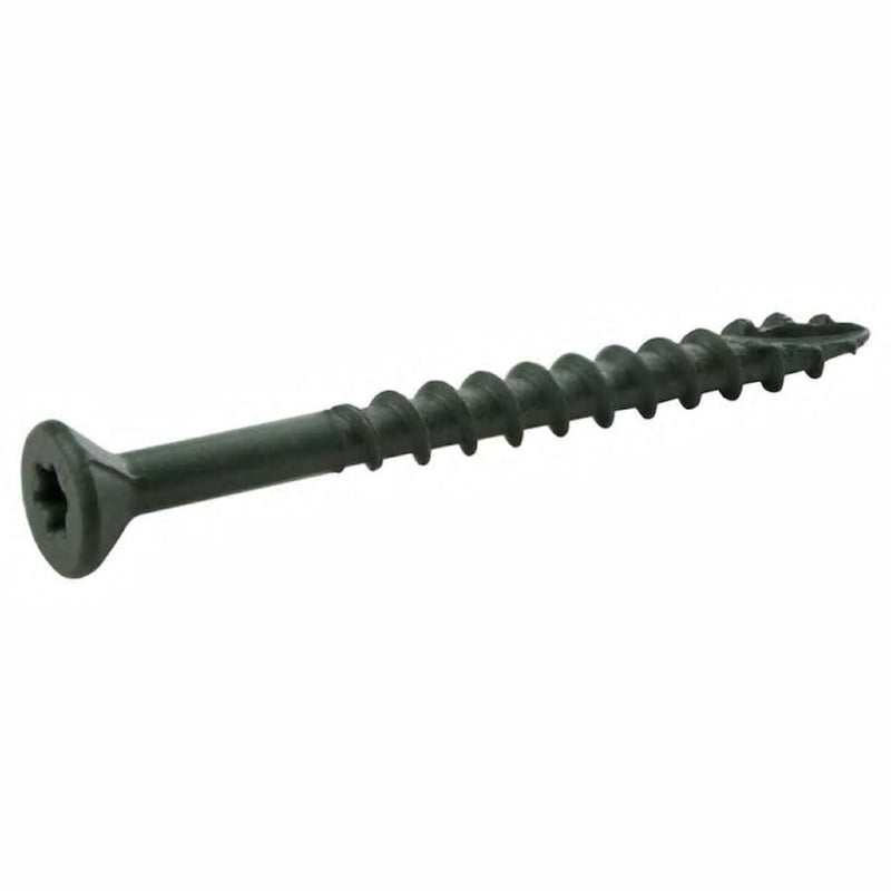 Grip-Rite PrimeGuard Plus 2-1/2 in. L Green Star Bugle Head Deck Screws 1 lb 87 pk