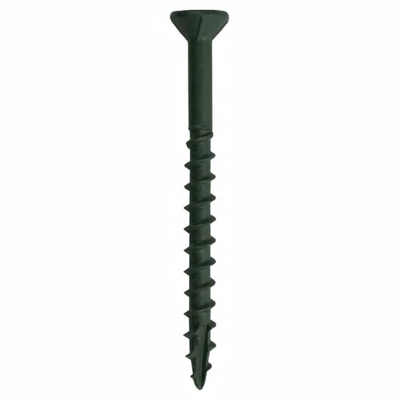 Grip-Rite PrimeGuard Plus 2-1/2 in. L Green Star Bugle Head Deck Screws 1 lb 87 pk