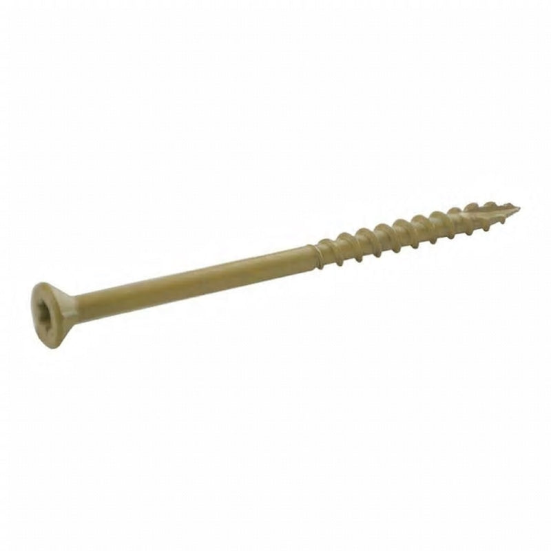 Grip-Rite PrimeGuard Plus No. 10 wire X 3-1/2 in. L Tan Star Bugle Head Exterior Deck Screws 5 lb 26