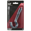 Ace Small Zinc-Plated Silver Steel 5 in. L Ceiling Hook 200 lb 2 pk