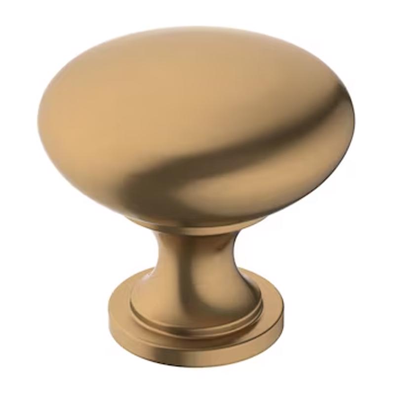 KNOB CHAMPAGNE 1-1/4"DIA