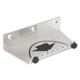 Hampton 5 in. L Silver Stainless Steel Hands-Free Door Pull