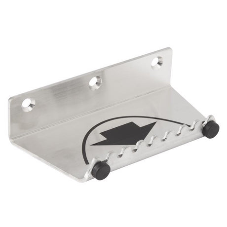 Hampton 5 in. L Silver Stainless Steel Hands-Free Door Pull