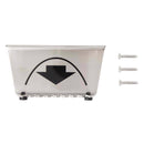 Hampton 5 in. L Silver Stainless Steel Hands-Free Door Pull