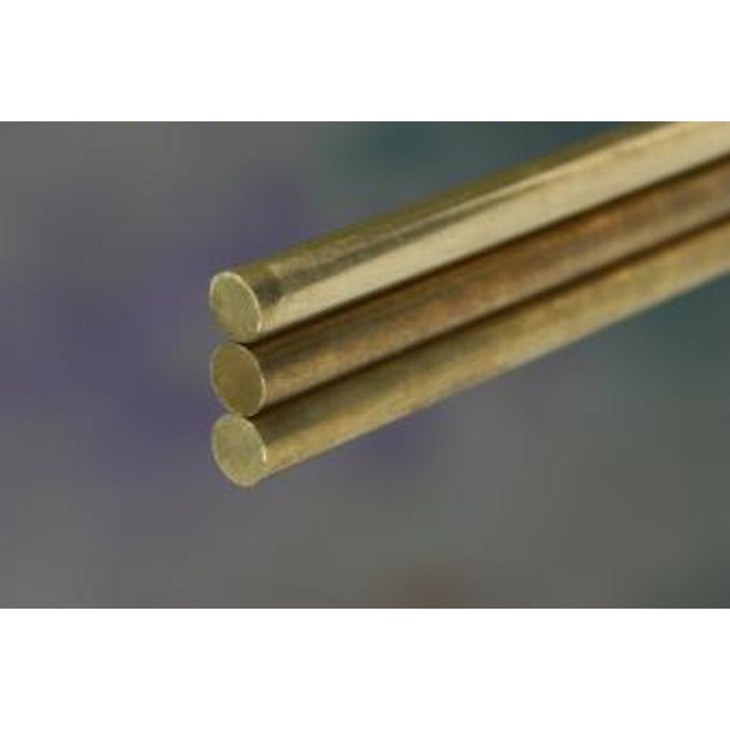 K&S 3/32 in. D X 36 in. L Brass Rod 1 pk