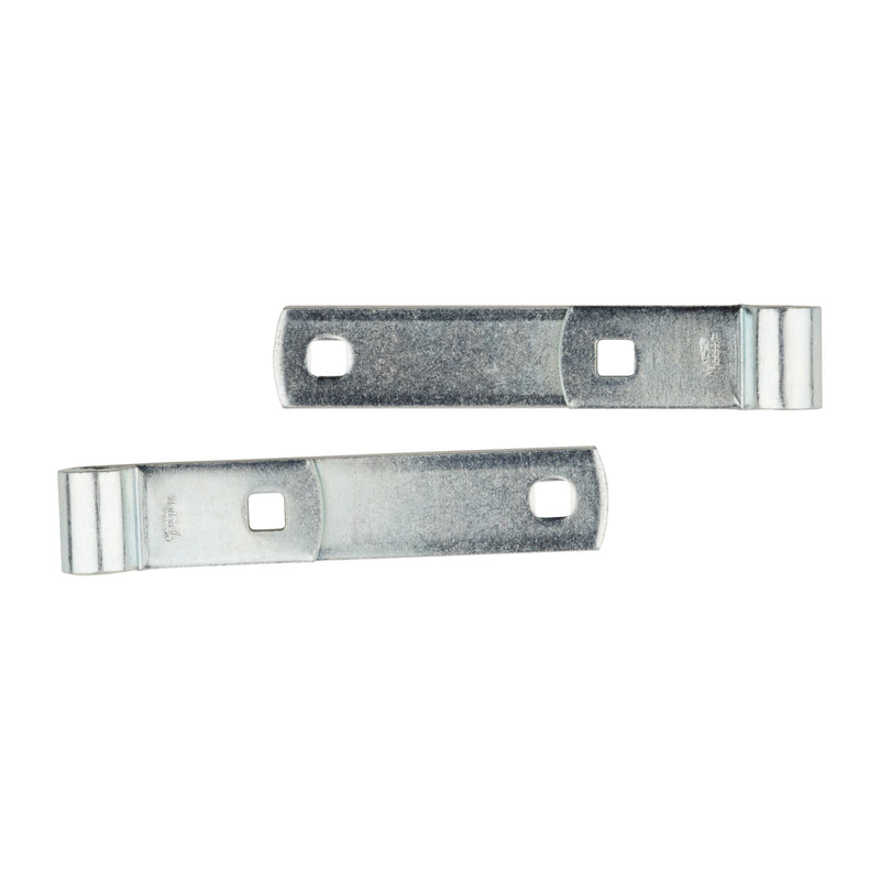 National Hardware 1-1/4 in. W X 6-1/4 in. L Zinc Plated Steel Screw Hook/Strap Hinges 2 pk