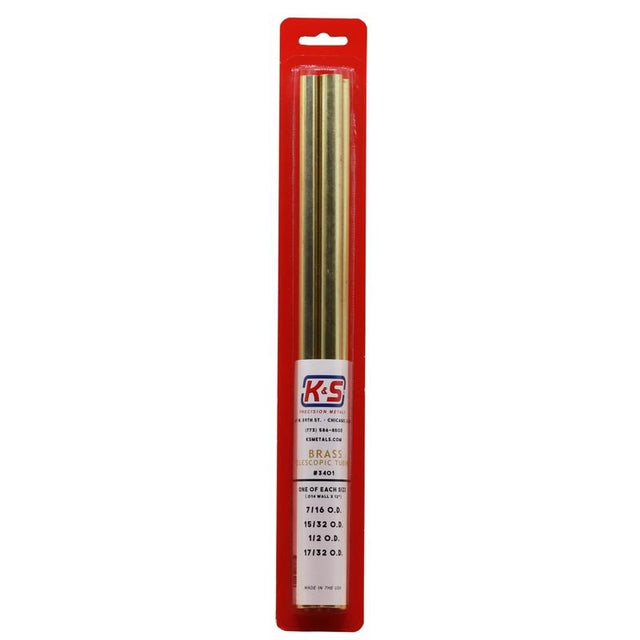 BRS TUBE ROUND M 12" 4PK