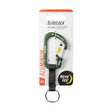 CARABINER KEY RING OLIVE