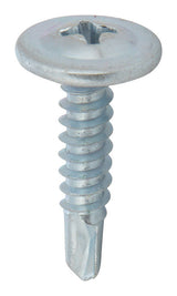 Hillman No. 8 X 3/4 in. L Phillips Truss Head Self- Drilling Screws 100 pk