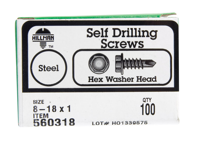 HWH DRILL SCR 8-18X1