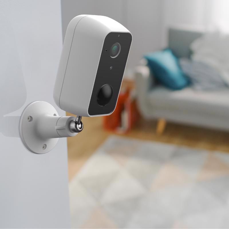 Feit Smart Home Battery Powered Outdoor Smart-Enabled Security Camera