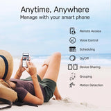 Feit Smart Home Battery Powered Outdoor Smart-Enabled Security Camera