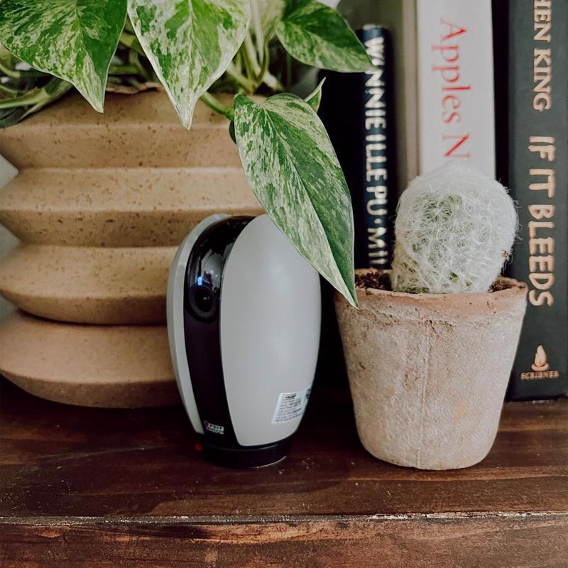 Feit Smart Home Plug-in Indoor Smart-Enabled Security Camera with Pan & Tilt