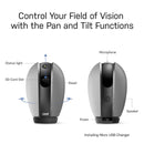 Feit Smart Home Plug-in Indoor Smart-Enabled Security Camera with Pan & Tilt