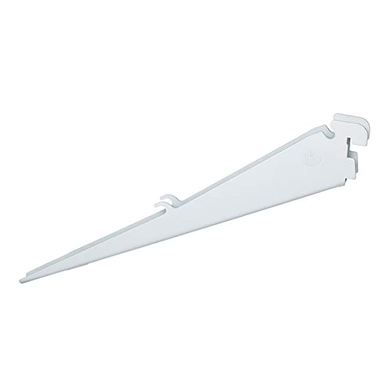 SLANT BRACKET WHITE 12"L