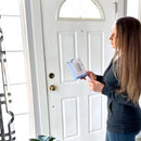 Feit Smart Home Battery Powered Indoor White Smart-Enabled Door and Window Sensor