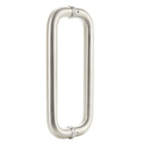 Brinks 12 in. L Satin Silver Stainless Steel Door Pull