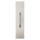 PULL PLATE ALUMINUM 15"L