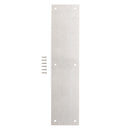 Brinks 15 in. L Stainless Steel Push Plate