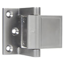 Brinks Zinc Satin Chrome Silver Door Stop Mounts to base trim