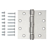 Brinks 4.5 in. L Satin Chrome Door Hinge 1 pk