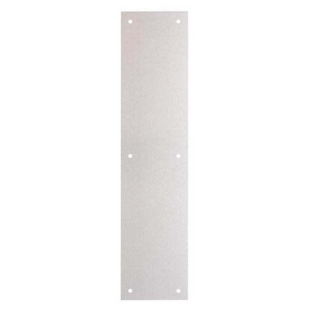 PULL PLATE ALUMINUM 15"L