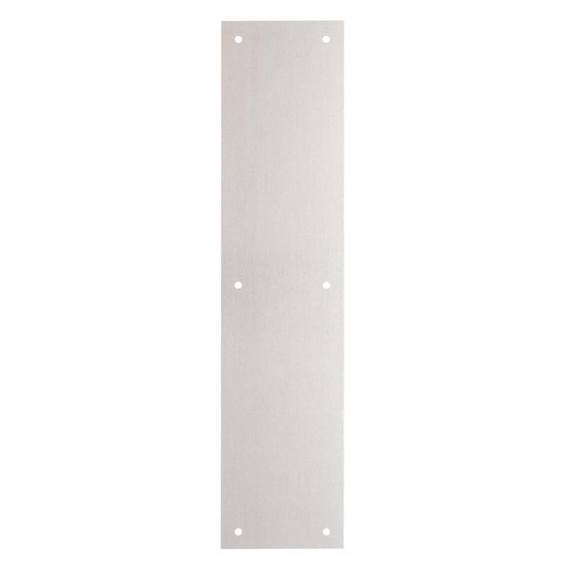 PULL PLATE ALUMINUM 15"L