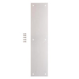 Brinks 15 in. L Satin Aluminum Push Plate