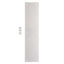 Brinks 15 in. L Satin Aluminum Push Plate