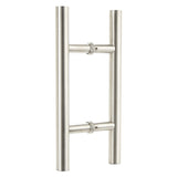 Brinks 12 in. L Satin Silver Stainless Steel Door Pull