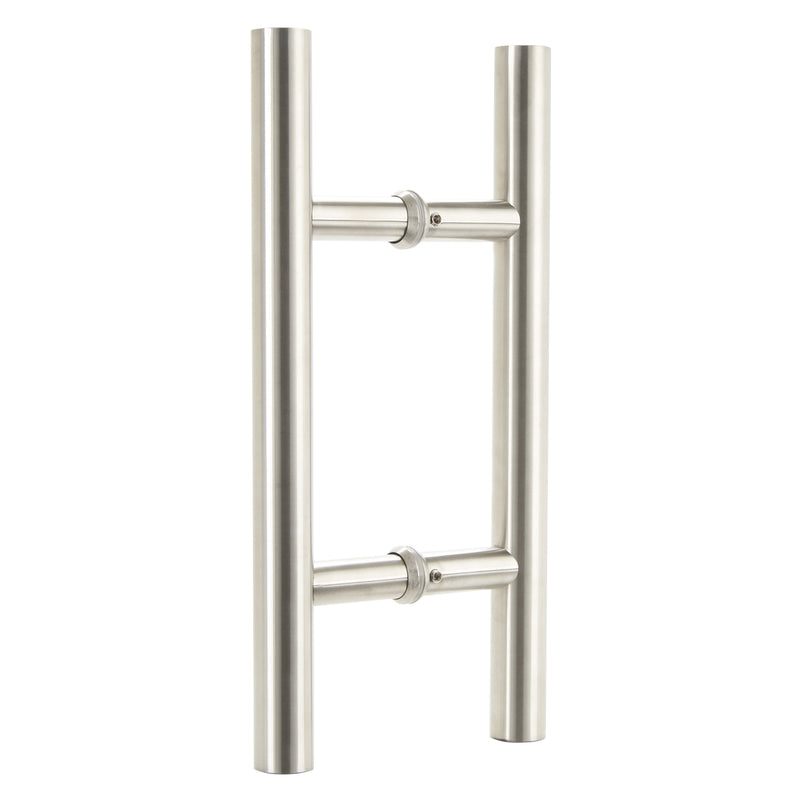 Brinks 12 in. L Satin Silver Stainless Steel Door Pull