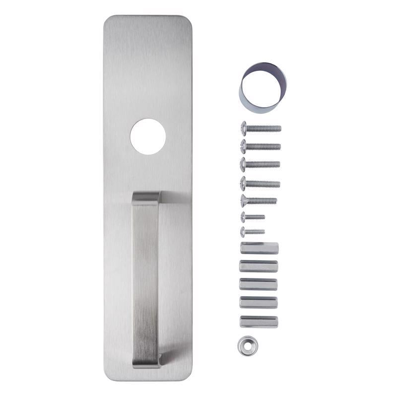Brinks 13.87 in. L Stainless Steel Pull Plate