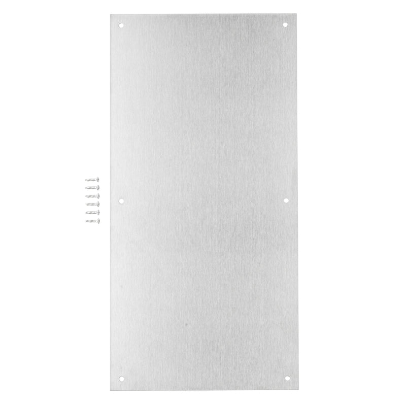 Brinks 16 in. L Stainless Steel Push Plate